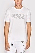 Мужская футболка Hugo Boss белого цвета