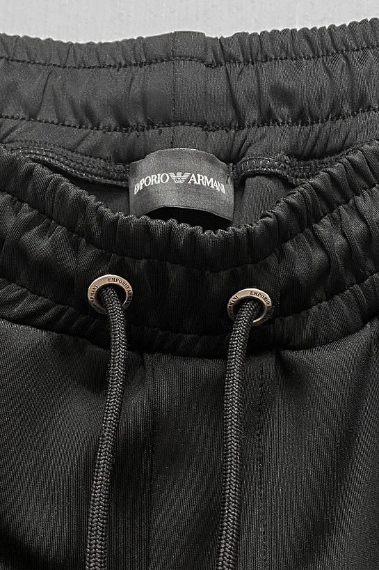 Мужские чёрные штаны Emporio Armani All Areas