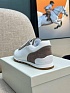 Женские комбинированные кроссовки Brunello Cucinelli low-top premium