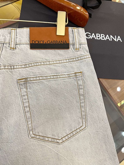 Джинсовые шорты Dolce & Gabbana Premium - Grey   