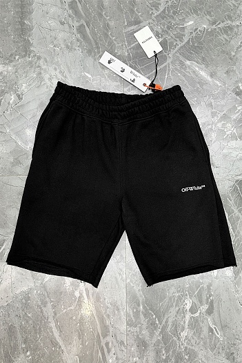 Мужские чёрные шорты Off-White Caravaggio Arrows   