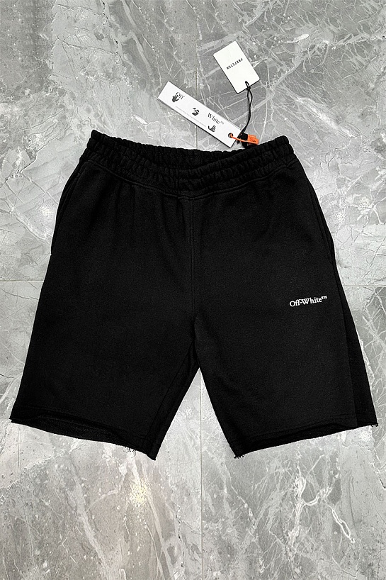 Мужские чёрные шорты Off-White Caravaggio Arrows