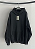 Женское худи Balenciaga чёрного цвета
