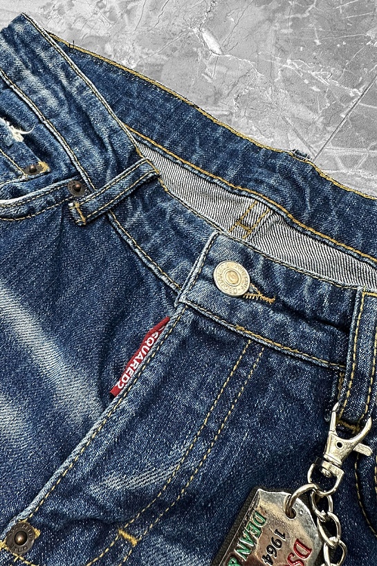 Мужские джинсовые шорты Dsquared2