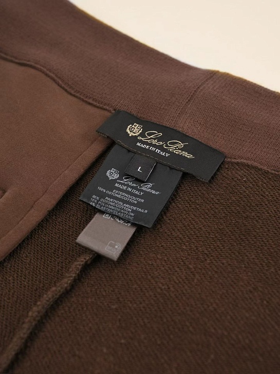 Мужские коричневые шорты Loro Piana premium