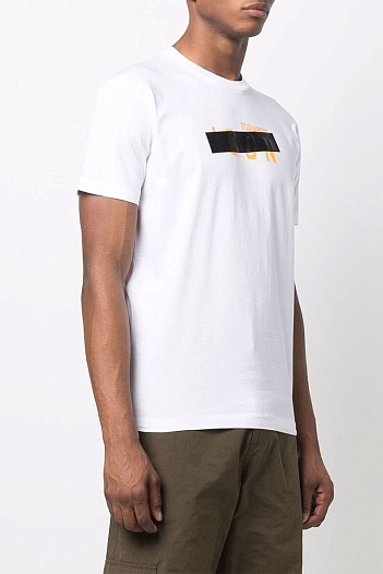 Мужская футболка Dsquared2 Tape Detail - White   