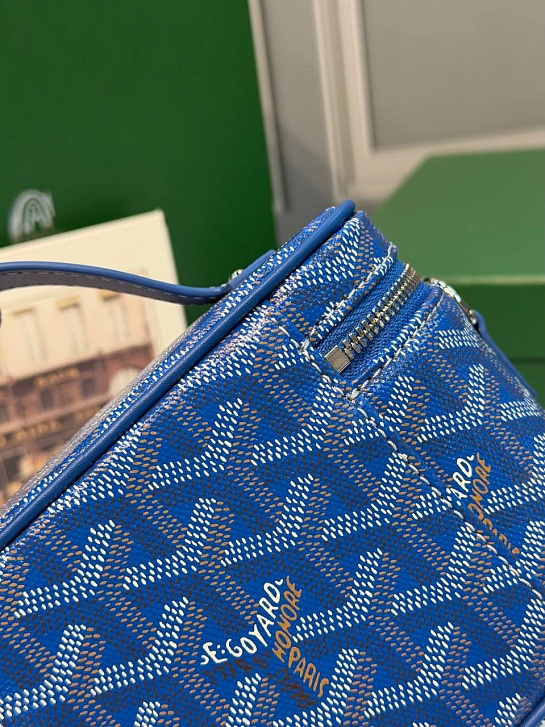 Кожаная сумка Goyard Muse Mini Vanity ​premium 16,5x10,5x8 см