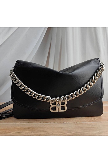 Кожаная сумка Balenciaga BB Soft Large 36x23 см   