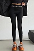 Женские черные леггинсы Balenciaga premium