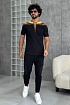 Чёрная футболка Marcelo Burlon County of Milan Solfolk Wings