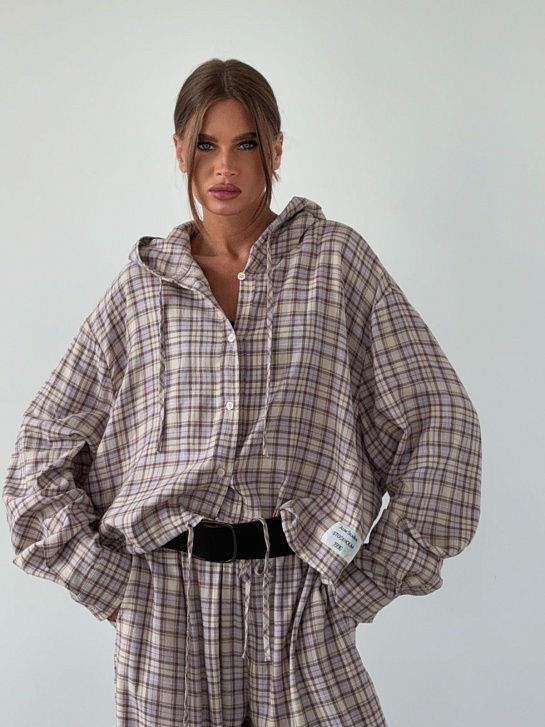 Женский костюм бежевого цвета Acne