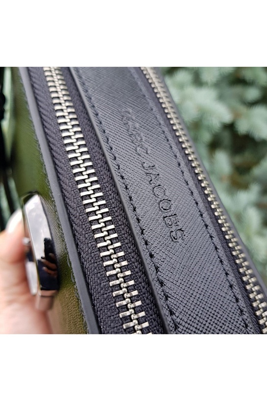 Кожаная сумка Marc Jacobs 19x11 см - Black