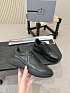 Кожаные кроссовки Prada America's Cup - Black