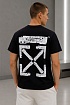 Чёрная футболка Off-White teenage engineering