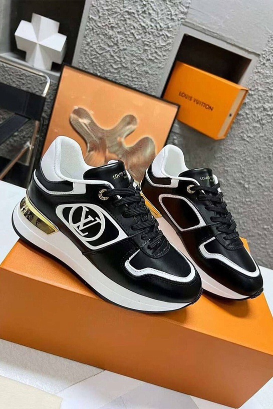 Женские кожаные кроссовки Louis Vuitton Neo Run Away
