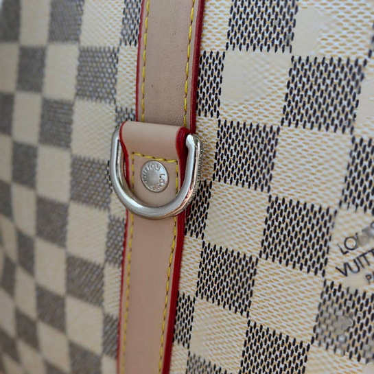 Кожаная дорожная сумка Louis Vuitton KeepAll 55x27 см