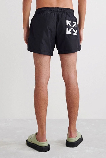 Шорты чёрного цвета Off-White Arrows   