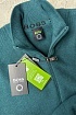 Зелёная кофта на молнии Hugo Boss logo-embroidered