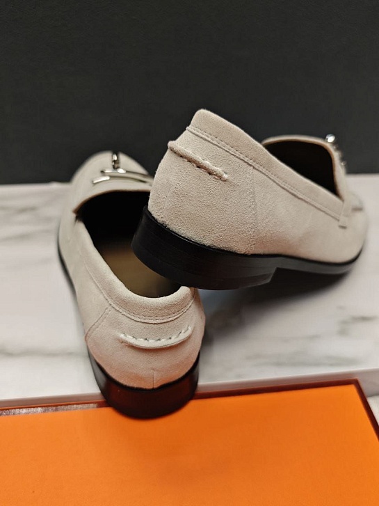 Женские замшевые лоферы Hermes