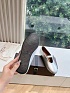 Женские кожаные балетки Alaia Strass Suede premium