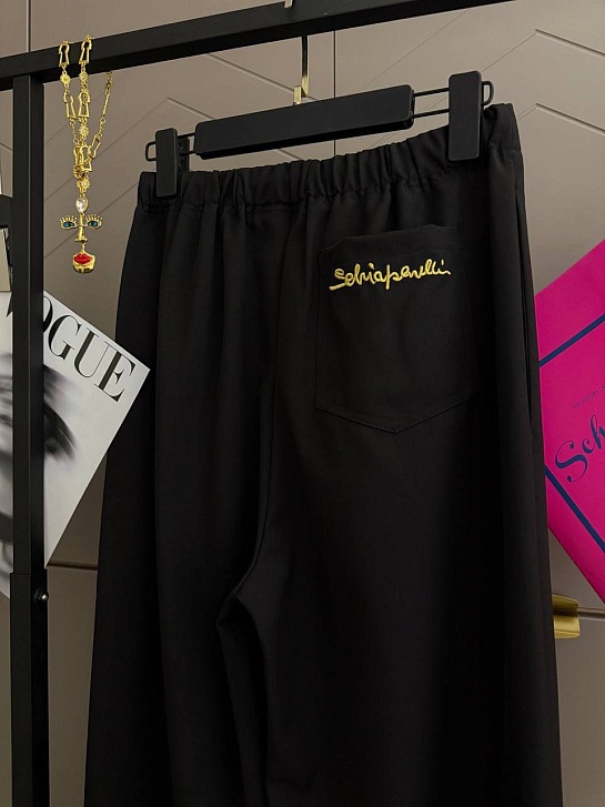 Женские брюки Schiaparelli premium - Black