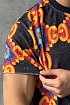 Брендовая мужская футболка Gucci GG logo all-over