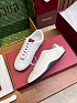 Женские кожаные кроссовки Gucci GG Shift premium