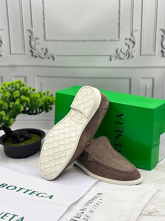 Мужские замшевые лоферы Bottega Veneta