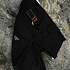 Мужские чёрные шорты Prada logo-plaque