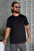 Мужская чёрная футболка Dolce & Gabbana logo-embroidered