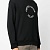 Чёрный свитшот Emporio Armani logo embroidery
