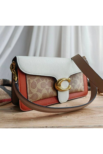 Кожаная сумка Coach Tabby 27x15 см (2 расцветки)   