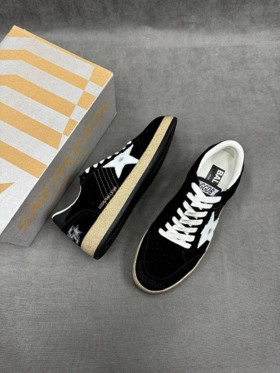 Замшевые кроссовки Golden Goose Ball Star   