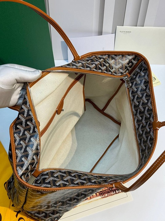Кожаная сумка Goyard Artois premium 31x24x15 см