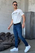 Мужские джинсы синего цвета Giorgio Armani
