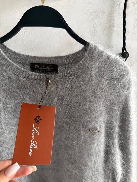Женский шерстяной свитер Loro Piana premium