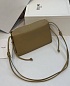 Кожаная сумка Celine Trio Flap premium 22.5x13x3.5 см