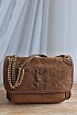 Замшевая сумка  Yves Saint Laurent 22x15 см