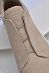 Бежевые кроссовки Ermenegildo Zegna Triple Stitch Suede