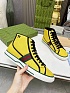 Мужские кроссовки Gucci Tennis 1977 high-top - Yellow