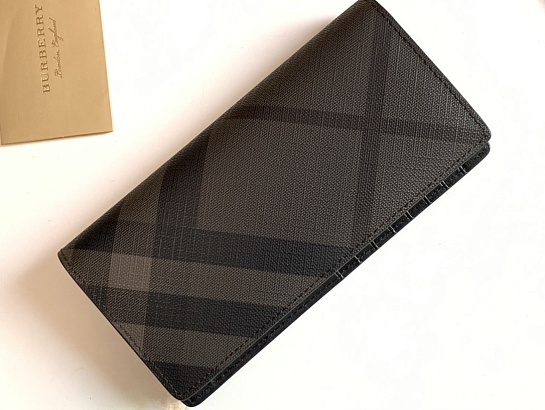 Кожаный бумажник Burberry Premium 19x10x2.5 см