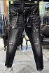 Мужские чёрные джинсы Dsquared2
