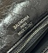 Женская сумка Balenciaga BB Soft Premium 23x14.5x4 см - Black / Silver