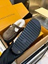 Женские меховые лоферы Louis Vuitton Colorado Comfort Mary Jane premium