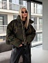 Женская пуховая куртка Chrome Hearts Military