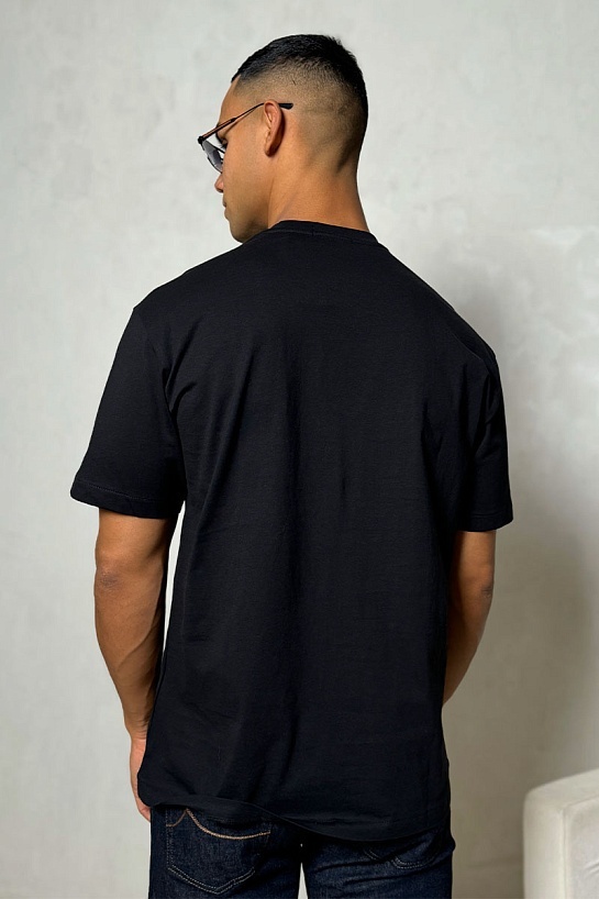 Мужская чёрная футболка Роlо Ralрh Lаurеn "Bear"