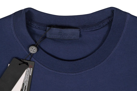 Свитшот тёмно-синего цвета Stone Island compass-patch