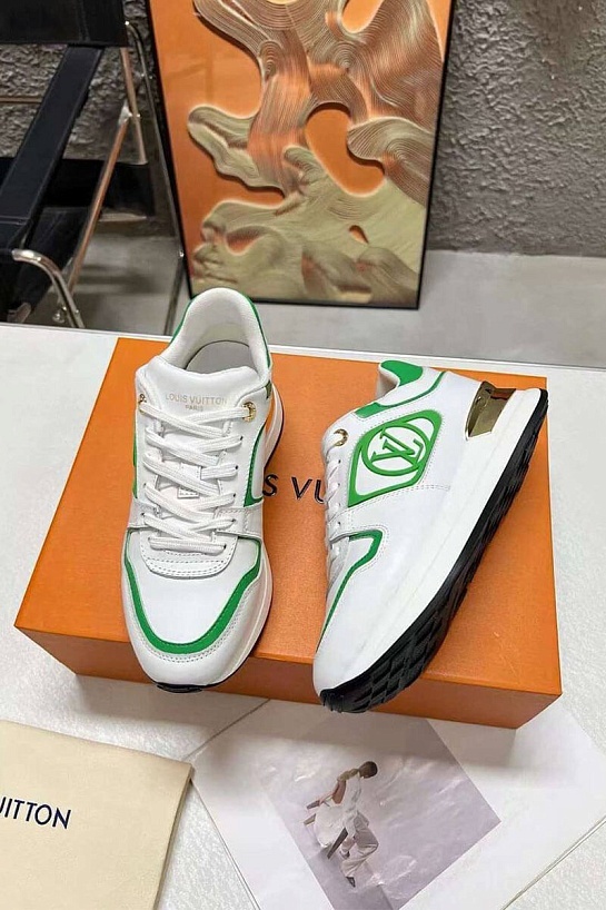 Женские кожаные кроссовки Louis Vuitton Neo Run Away