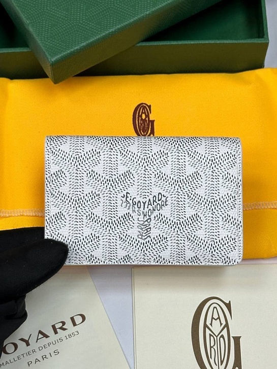Кошелёк Goyard Malesherbes Premium 10.2x7x1.5 см - White