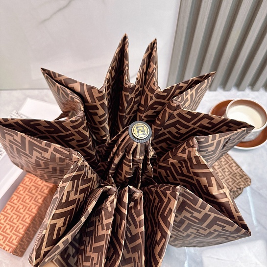 Складной зонт Fendi FF Monogram premium